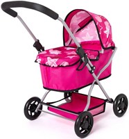 Bayer Chic 2000 Puppenwagen rosa - Spielzeug Kinderwagen