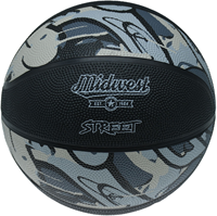 Midwest Street Basketball - Black/Grey - 3