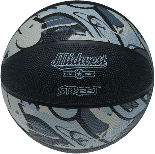Midwest Street Basketball - Black/Grey - 3