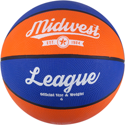 Midwest League Basketball - Blue/Orange - 6