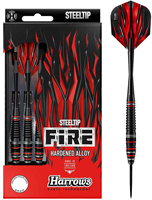 Harrows Fire High Grade Alloy Dartpfeile - 22g - Steeltip Darts