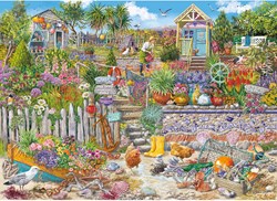 Gibsons Puzzle Beachcomber's Garden 1000 Teile Puzzlespaß