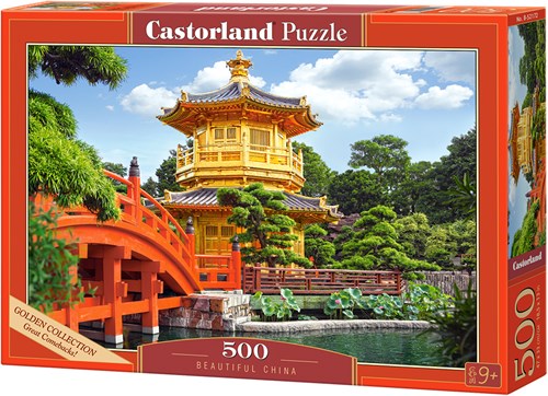 Castorland Puzzle Beautiful China - 500 Teile Karton Puzzlemotiv-2