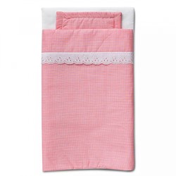 Micki Bettwäsche-Set Puppenbett rosa - Puppenzubehör