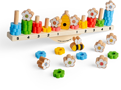 BigJigs Holz-Balance-Spiel Bee Balanced - pädagogisches Spielzeug