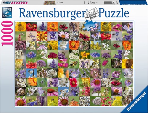 Ravensburger Puzzle Bienen - 1000 Teile Blumen Tiere Jigsaw-2
