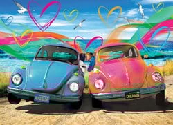 Eurographics Puzzle VW Beetle Love - Parker Greenfield - 1000 Teile