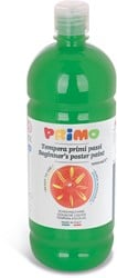 Gebrauchsfertige Plakatfarbe für Anfänger von Primo, 1000-ml-Flasche mit Fließverschluss in leuchtendem Grün