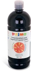 Primo Anfänger-Fertig-Plakatfarbe, 1000-ml-Flasche mit Durchflusskontrollkappe, gebranntes Schwarz