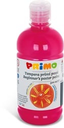 Gebrauchsfertige Plakatfarbe für Anfänger von Primo, 500-ml-Flasche mit Fließverschluss Magenta