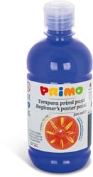 Gebrauchsfertige Plakatfarbe für Anfänger von Primo, 500-ml-Flasche mit Fließverschluss Ultramarin