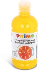 Gebrauchsfertige Posterfarbe von Primo, 500-ml-Flasche mit Durchflusskontrollkappe, gelb