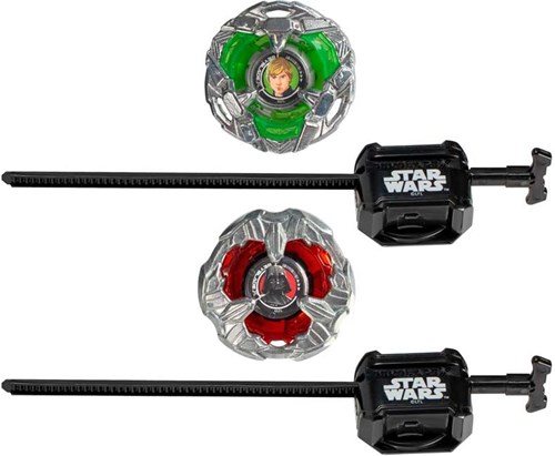 Hasbro Beyblade X Star Wars Luke Skywalker und Darth Vader Set - Spielzeug-2
