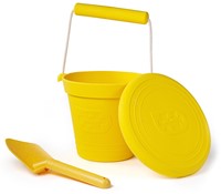 Bigjigs eco schep - honinggeel