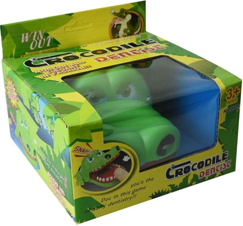 Beißendes Krokodil Spiel Jungle Expedition Krokodil Spielzeug 16x13,5x8,5cm-3