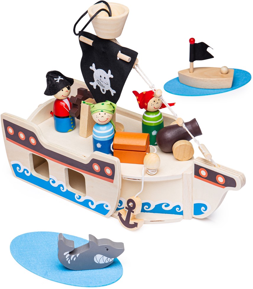 Bigjigs pirate ship deals