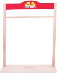 BigJigs Holz Kleiderständer für Puppenkleidung - Puppenzubehör