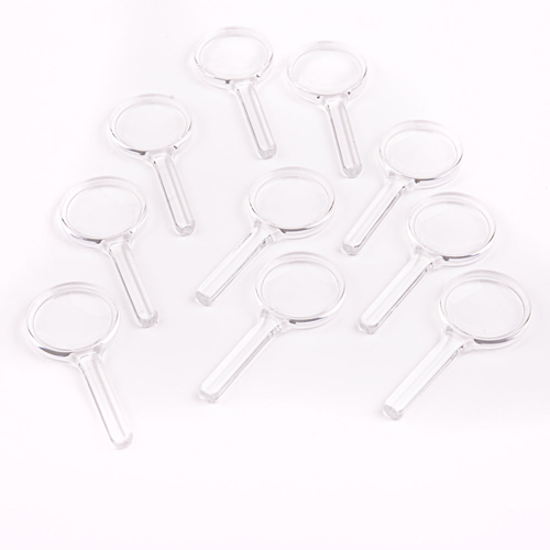 BigJigs Acryl-Lupe Spielzeug 63mm x3,5 Mag 10er-Set-2