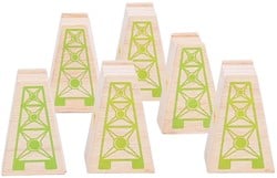 BigJigs LOOSE TRACK High Level Block 12 Planet Happy DE