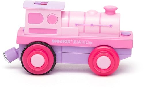 Bigjigs Powerful Pink Loco (batteriebetrieben) (6)