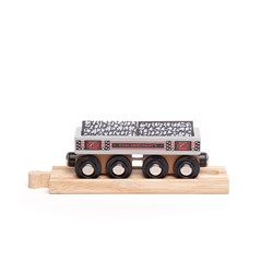 BigJigs Kohlewaggon Spielzeug Zug - mehrfarbig - Holzwaggon