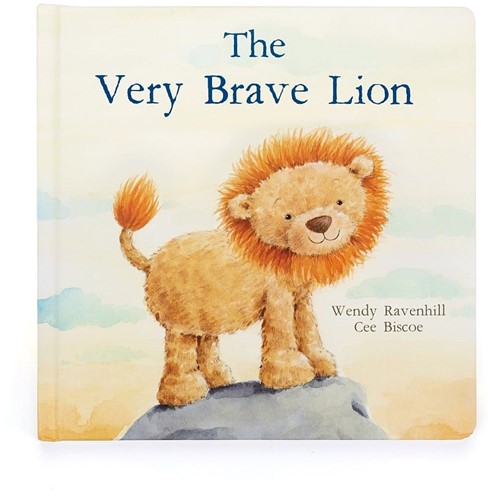 Jellycat Buch Leo, Das tapfere Löwenbuch