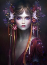 Grafika Puzzle Blossom - 500 Teile buntes Spielzeug