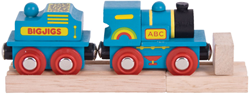 Bigjigs Blaue ABC-Lokomotive
