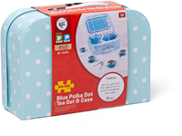 Bigjigs Blau gepunktetes Teeservice aus Zinn-3