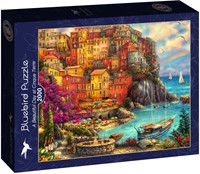 Bluebird Puzzle A Beautiful Day at Cinque Terre - 2000 Teile-2