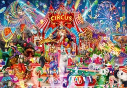 Bluebird Puzzle Puzzle A Night at the Circus - 1000 Teile
