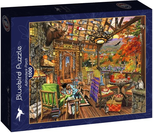 Bluebird Puzzle Puzzle Adirondack Porch - 1000 Teile Puzzle-2