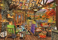 Bluebird Puzzle Puzzle Adirondack Porch - 1000 Teile Puzzle