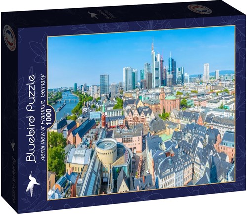 Bluebird Puzzle Frankfurt Deutschland 1000 Teile Karton Puzzle-2