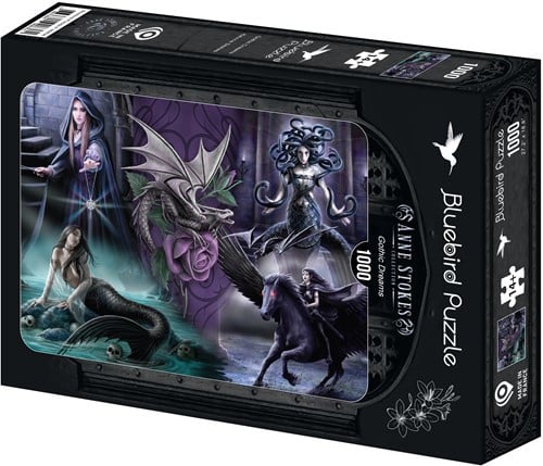 Bluebird Puzzle Anne Stokes - Gothic Dreams - 1000 Teile-2