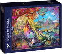 Bluebird Puzzle Herbst Schloss Festival - Puzzle 1000 Teile-2