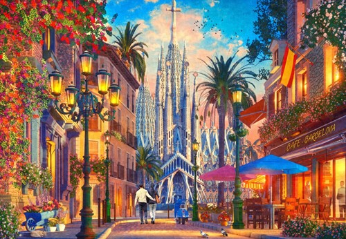 Bluebird Puzzle Barcelona - 1000 Teile