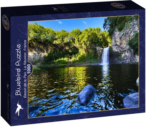 Bluebird Puzzle Jigsaw Bassin de la Paix La Réunion Frankreich 1000 Teile-2
