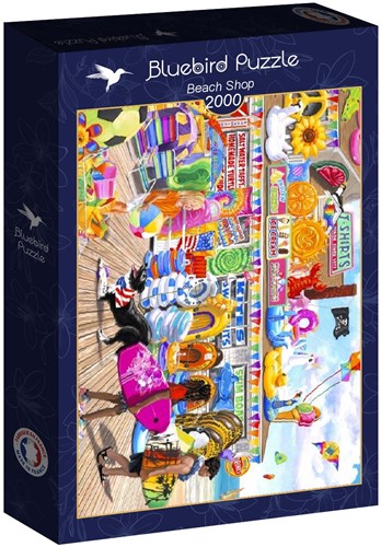 Bluebird Puzzle Puzzle Beach Shop - 2000 Teile Fantasie-2