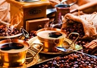 Bluebird Puzzle Black Coffee in Oriental Style - 1000 Teile