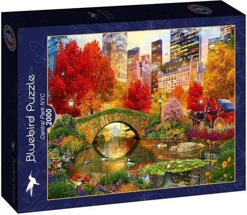 Bluebird Puzzle Central Park NYC - 2000 Teile-2