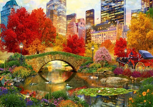 Bluebird Puzzle Central Park NYC - 2000 Teile
