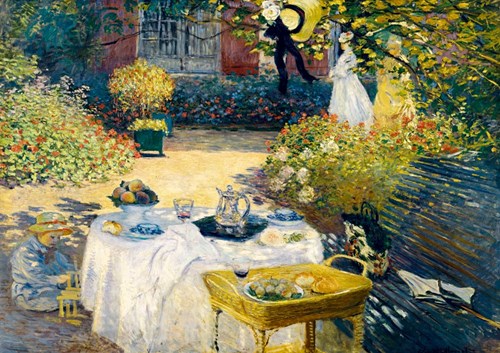 Bluebird Puzzle Monet Puzzle The Lunch 1000 Teile Kunstwerk