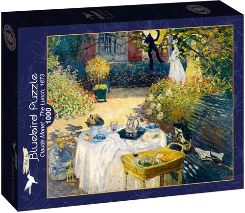 Bluebird Puzzle Monet Puzzle The Lunch 1000 Teile Kunstwerk-2