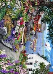 Bluebird Puzzle Puzzleteile Coastal Garden - 500 Teile bunt