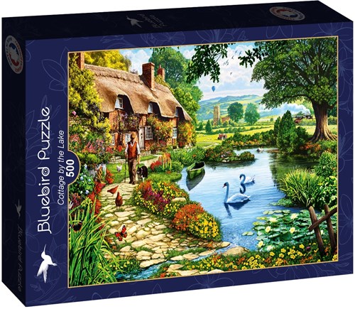 Bluebird Puzzle Puzzle Cottage by the Lake - 500 Teile-2
