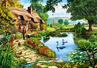 Bluebird Puzzle Puzzle Cottage by the Lake - 500 Teile