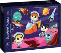 Bluebird Puzzle Kinderpuzzle Dans l'Espace - 24 Teile Weltraumthema-2