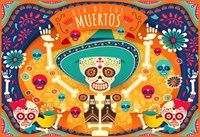 Bluebird Puzzle Puzzle Dia de los Muertos - 300 Teile