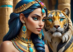 Bluebird Puzzle Lernspielzeug Egyptian Friendship Karton